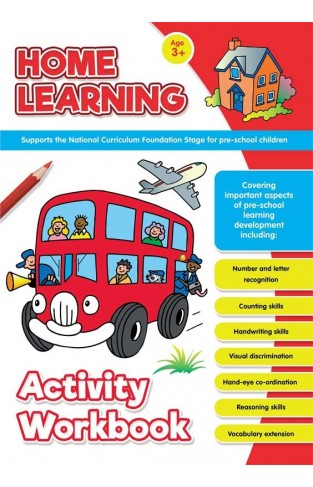  LEARNING AT HOME ACTIVITY BOOKS